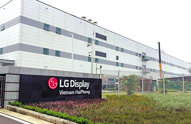 LG Display 1,4 milliard d’USD de fonds d investissement injectés à Hai Phong